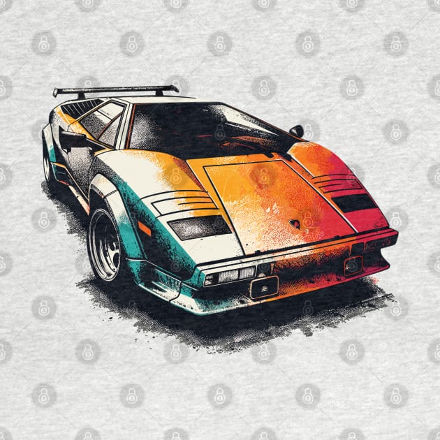 Lamborghini Countach by Vehicles-Art